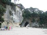 bei der Cathedral Cove