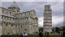 der schiefe Turm zu Pisa erbaut 1174